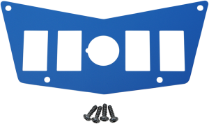 Center Dash Plate Blue, 1, nordicamoto.ro