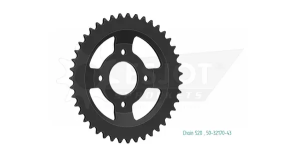 Standard 520 Negru hátsó lánckerék, 1, nordicamoto.ro