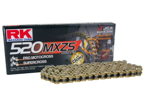 520 Mxz5 hajtólánc, fekete, arany