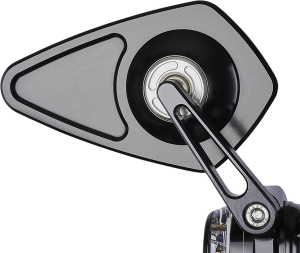 Handlebar End Mirror Black, 3, nordicamoto.ro
