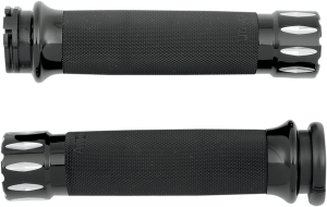 Rival Custom Grips Black, 1, nordicamoto.ro