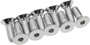 Rotor, Sprocket And Belt Mounting Hardware Kit Silver
