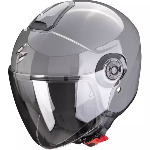 SCORPION EXO CITY II SOLID nyitott arcú/fúvóka sisak – fekete – XS, 3, nordicamoto.ro