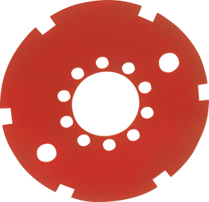Clutch Lock Plate Red