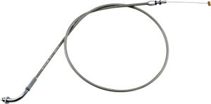 Cable Throttle Pull Silver 