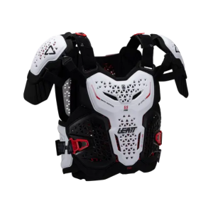 Leatt 5.5 PRO EVO mellkasvédő, fehér, S–M, 5, nordicamoto.ro