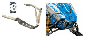 Skinz Ghost Front Bumper 2016-2020 Polaris AXYS "Bumperless" Alum., 1, nordicamoto.ro