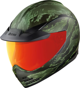 Casca Icon Domain Tiger's Blood Green S, 1, nordicamoto.ro
