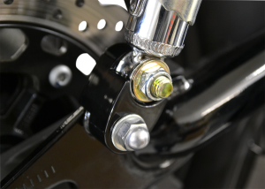 Rear Suspension Raise Up Kit Black, Chrome, 3, nordicamoto.ro