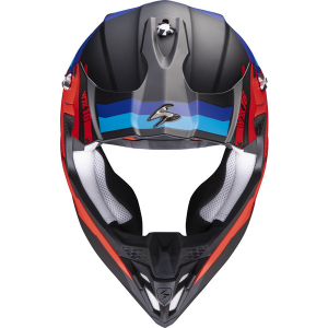 Casca cross-enduro SCORPION EXO VX-16 EVO AIR SPECTRUM Gri mat/Portocaliu M, 3, nordicamoto.ro