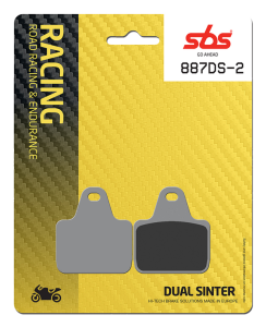 Ds Racing Dual Sintered Brake Pads, 2, nordicamoto.ro