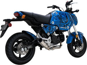 Hi-output Hooligan Exhaust System Brushed, 1, nordicamoto.ro