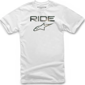 Ride 2.0 T-shirt White, Military Green  S, 1, nordicamoto.ro