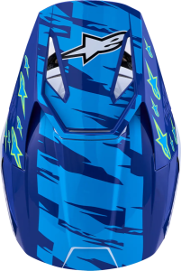 Alpinestars SM3 Falcon gyermek sisak, kék/fekete/rózsaszín, L-es méret, 5, nordicamoto.ro