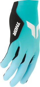 Thor Sportmode Iconic kesztyű, zöld/kék, L-es méret, 4, nordicamoto.ro