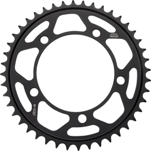JT SPROCKETS Acél hátsó lánckerék, fekete , nordicamoto.ro