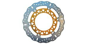 Contour X Series Brake Rotor Gold, Silver, Stainless Steel