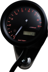 Tachometer Black, 1, nordicamoto.ro