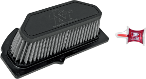 Sportbike Race-spec High-flow Air Filter Black, Silver