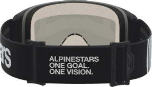 Alpinestars Vision 5 Hone napszemüveg – Fekete/Fehér/Színezett lencse, 2, nordicamoto.ro