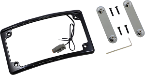 Radius Led License Plate Frame For Cvo White, 1, nordicamoto.ro