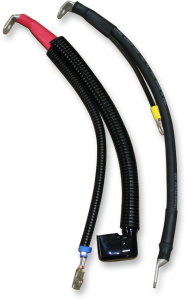 Extreme Duty Two-gauge Battery Cables Black