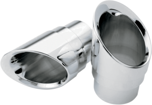 Billet Exhaust Tips Silver