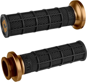 Indian Hart-luck Signature V-twin Lock-on markolatok, fekete