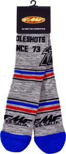 Socks Fmf Holeshot Blue, Gray, Red 