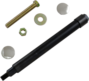 Flush-mount Front Axle Black, Silver, 1, nordicamoto.ro