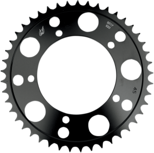 Lightweight Steel Sprocket Black, Zinc