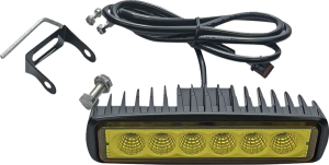 Yellow High Power Led Driving Light Bar Black, 1, nordicamoto.ro