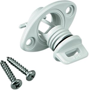 Pwc Floating Drain Plug White, 1, nordicamoto.ro
