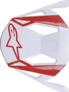 Vizor pentru casca MTB Alpinestars Missile Tech Red/White ONE SIZE, 1, nordicamoto.ro