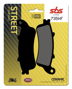 Hf Street Ceramic Organic Brake Pads, 2, nordicamoto.ro