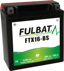 Fulbat MF-FTX16-BS karbantartásmentes motorkerékpár-akkumulátor