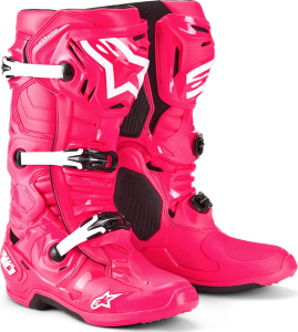 Alpinestars Diva Tech 10 rózsaszín női csizma, limitált kiadás