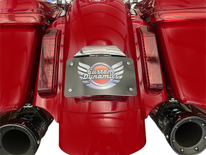Radius License Plate Mount Assembly For Cvo Chrome, 2, nordicamoto.ro