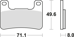 TRW szinterezett első fék tárcsák a következő modellekhez: RACING KAWASAKI HP2 '18-tól / ZX10R '08–'15 / SUZUKI GSXR 600/750 '04–'10 / GSXR 1000 '04–'11 / GSXR 1300 '08–'12, nordicamoto.ro