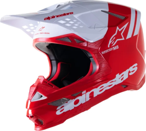 Casca Alpinestars Supertech M8 Radium 2 Red/White