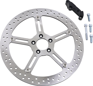 Big Brake Floating Rotor Kit Silver, 2, nordicamoto.ro