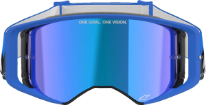 Alpinestars Supertech Stream Abs Vision Blue síszemüveg, 4, nordicamoto.ro