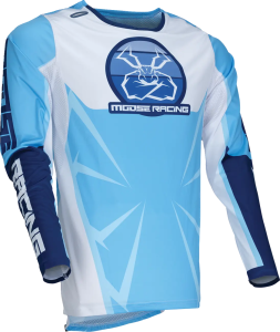 Tricou MOOSE RACING Agroid Blue 2XL, 1, nordicamoto.ro