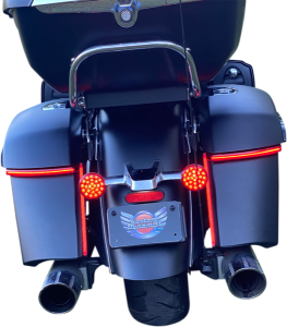 Led Saddlebag Lights Red