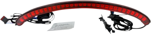 Integrated Taillight With Turn Signals Red