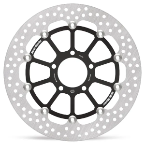 Halo sorozatú úszó rotor, fekete, rozsdamentes acél, 1, nordicamoto.ro