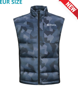 VESTĂ PUFOAICĂ CFMOTO CAMOUFLAGE ALBASTRU/GRI S, 3, nordicamoto.ro