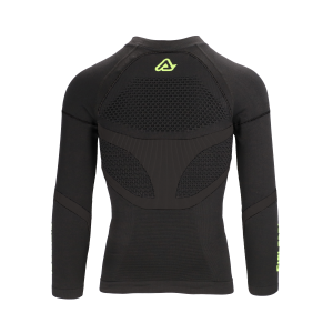 Acerbis X-Body Winter 2.0 műszaki póló, fekete/sárga, XXL, 3, nordicamoto.ro