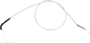 Armor Coat Stainless Steel Throttle-idle Cable For Cruisers Silver 