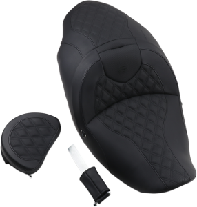 Roadsofa Lattice Stitch Heated Seat Black, 3, nordicamoto.ro
